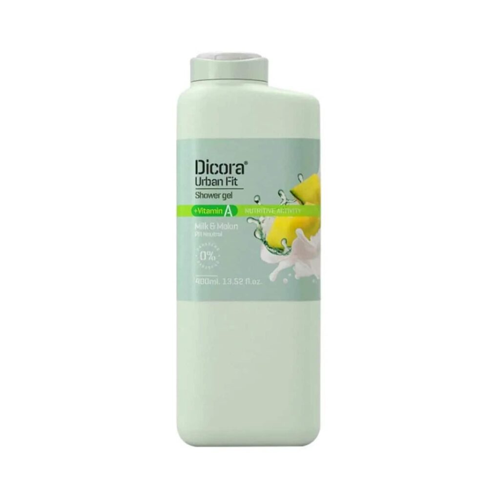 Dicora Urban Fit Vitamin A Milk & Melon Shower Gel (400ml) - Dicora Urban Fit