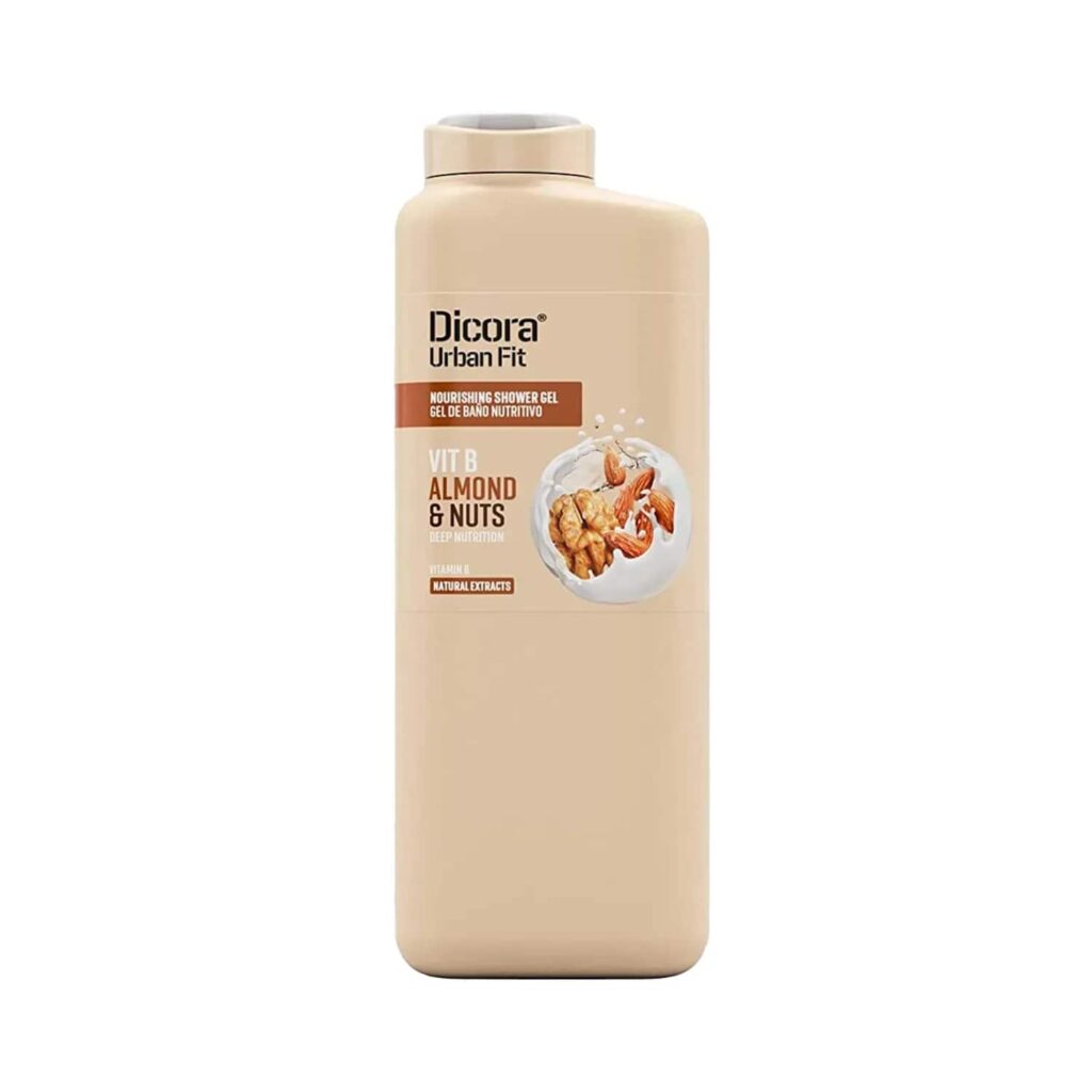 Dicora Urban Fit Vitamin B Almond & Nuts Shower Gel (400ml) - Dicora Urban Fit