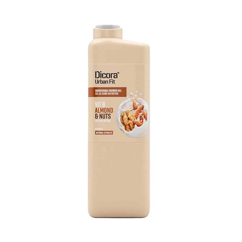 Dicora Urban Fit Vitamin B Almond & Nuts Shower Gel (750ml) - Dicora Urban Fit