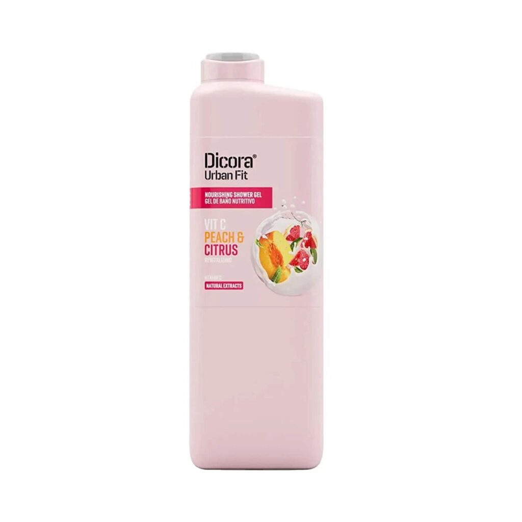 Dicora Urban Fit Vitamin C Citrus & Peach Shower Gel (750ml) - Dicora Urban Fit