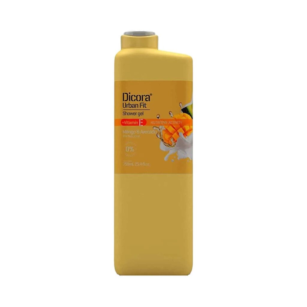 Dicora Urban Fit Vitamin E Mango & Avocado Shower Gel (750ml) - Dicora Urban Fit
