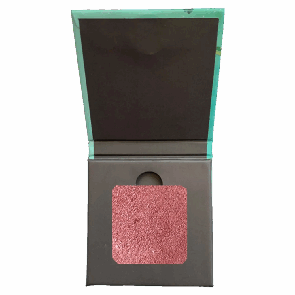 DISGUISE Satin Smooth Eyeshadow Squares - 207 Metallic Pink Lychee (4.5g) - DISGUISE