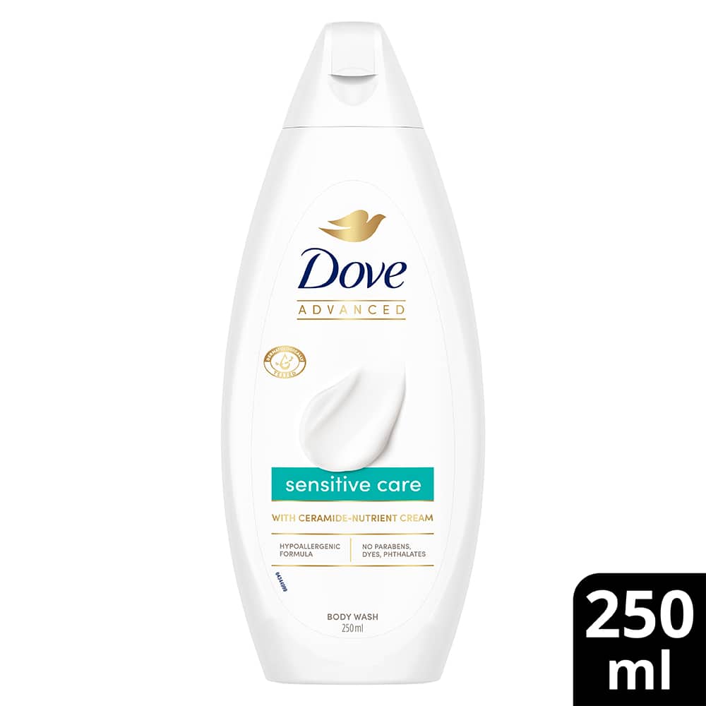 Dove Advanced Sensitive Care Body Wash (250 ml) - Dove