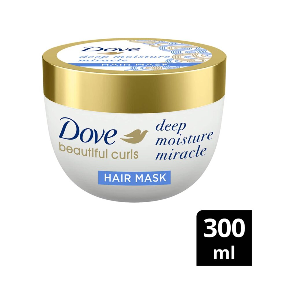 Dove Beautiful Curls Deep Moisture Miracle Hair Mask (300ml) - Dove