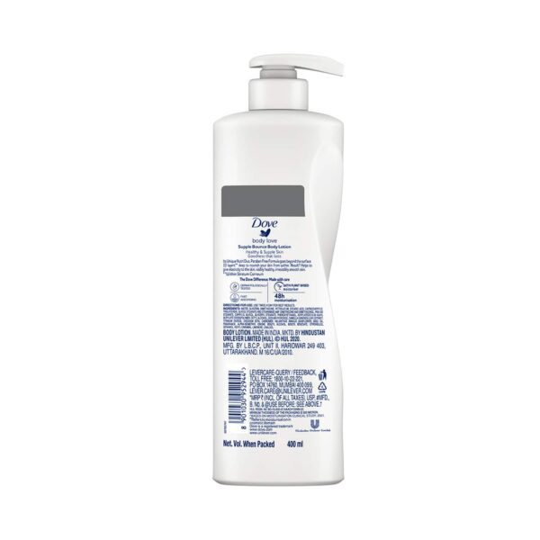 Dove Body Love Supple Bounce Body Lotion (400ml) - Dove