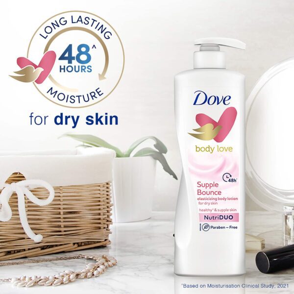 Dove Body Love Supple Bounce Body Lotion (400ml) - Dove
