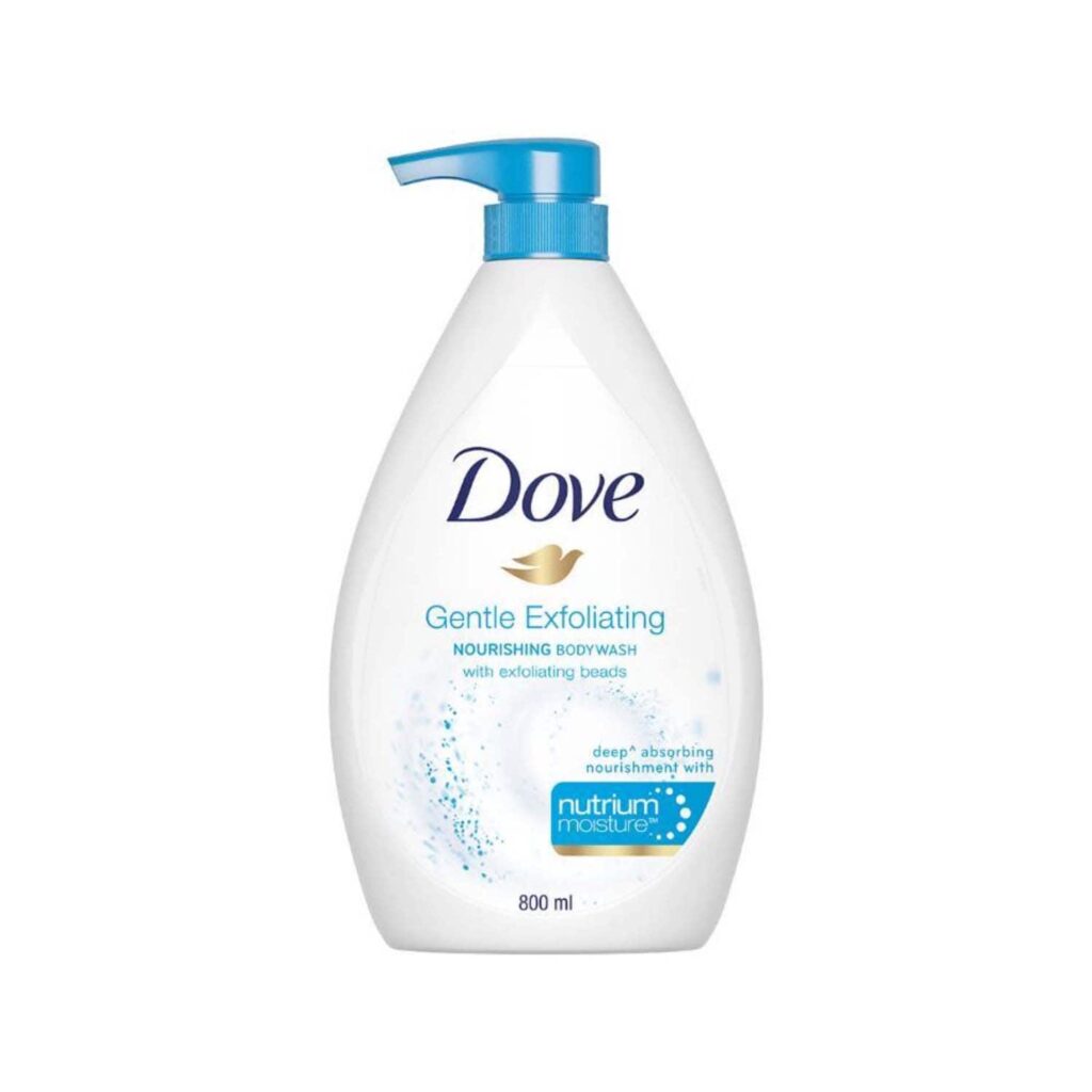 Dove Gentle Exfoliating Beads Body Wash (800ml) - Dove