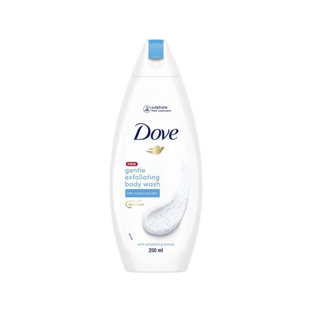Dove Gentle Exfoliating Nourishing Body Wash (250ml) - Dove