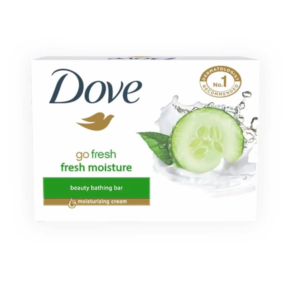 Dove Go Fresh Moisture Bathing Bar Soap (75g) - Dove