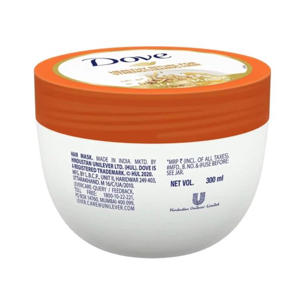 Dove Healthy Ritual For Strengthening Hair Mask With Oat Milk And Honey (300ml) - Dove