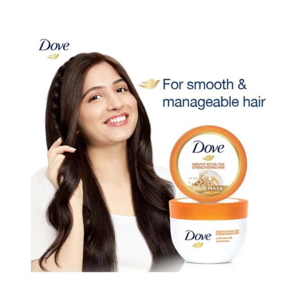 Dove Healthy Ritual For Strengthening Hair Mask With Oat Milk And Honey (300ml) - Dove