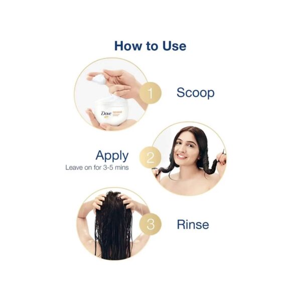 Dove Healthy Ritual For Strengthening Hair Mask With Oat Milk And Honey (300ml) - Dove