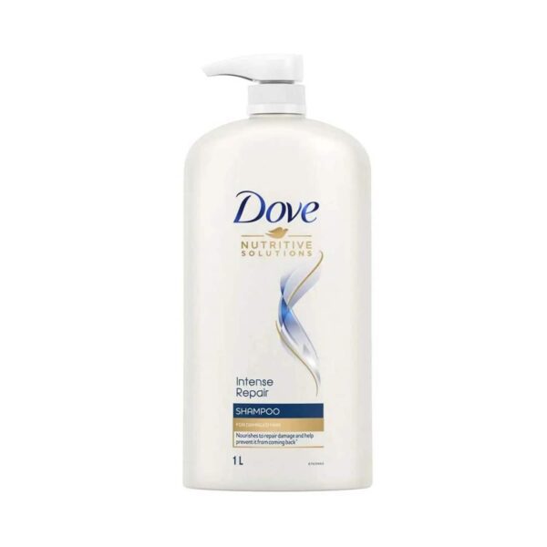 Dove Intense Repair Shampo + Intense Repair Conditioner + Shine Revive Treatment Hair Mask Combo - Dove