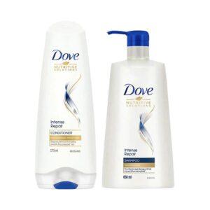Dove Intense Repair Shampoo + Damage Solutions Intense Repair Conditioner Combo - Dove