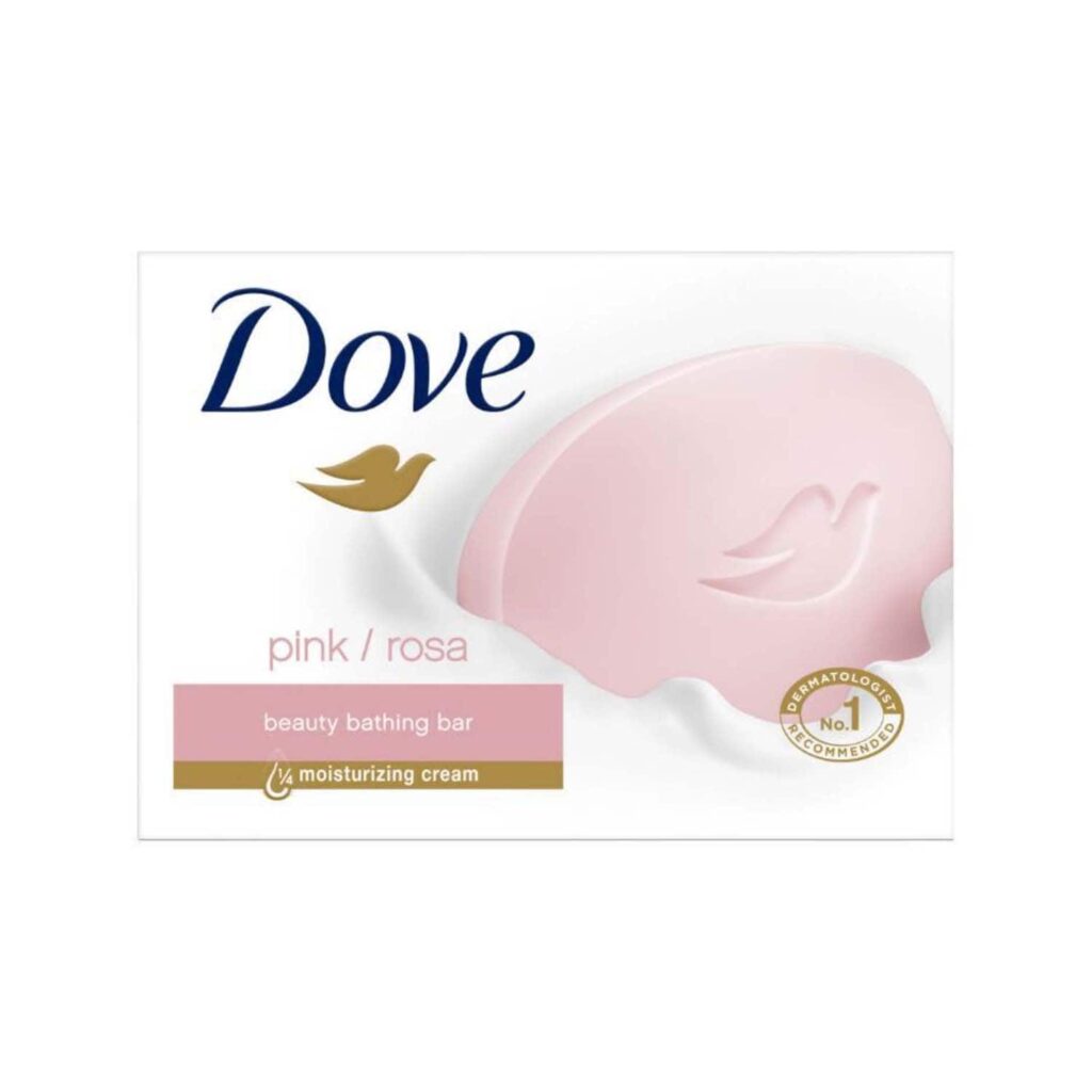 Dove Pink Rosa Beauty Bathing Soap Bar (100g) - Dove