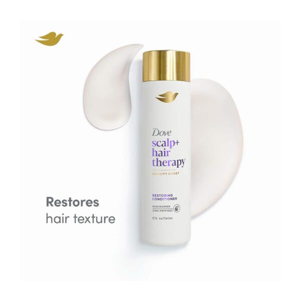 Dove Scalp + Hair Therapy Density Boost Restoring Conditioner- Niacinamide & Zinc-Peptides (270 ml) - Dove