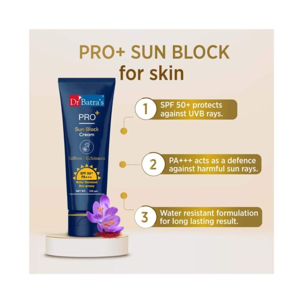 Dr Batra's Pro Sun Block Cream Sunscreen (100g) - Dr Batra's