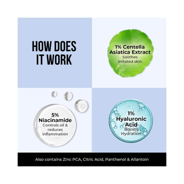 Dr. Sheth’s Centella And Niacinamide Moisturizing Cream (50 g) - Dr. Sheth's