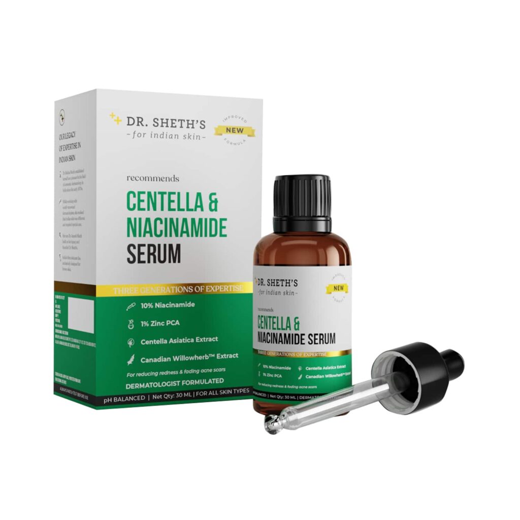 Dr. Sheth's Centella & Niacinamide Serum (30ml) - Dr. Sheth's
