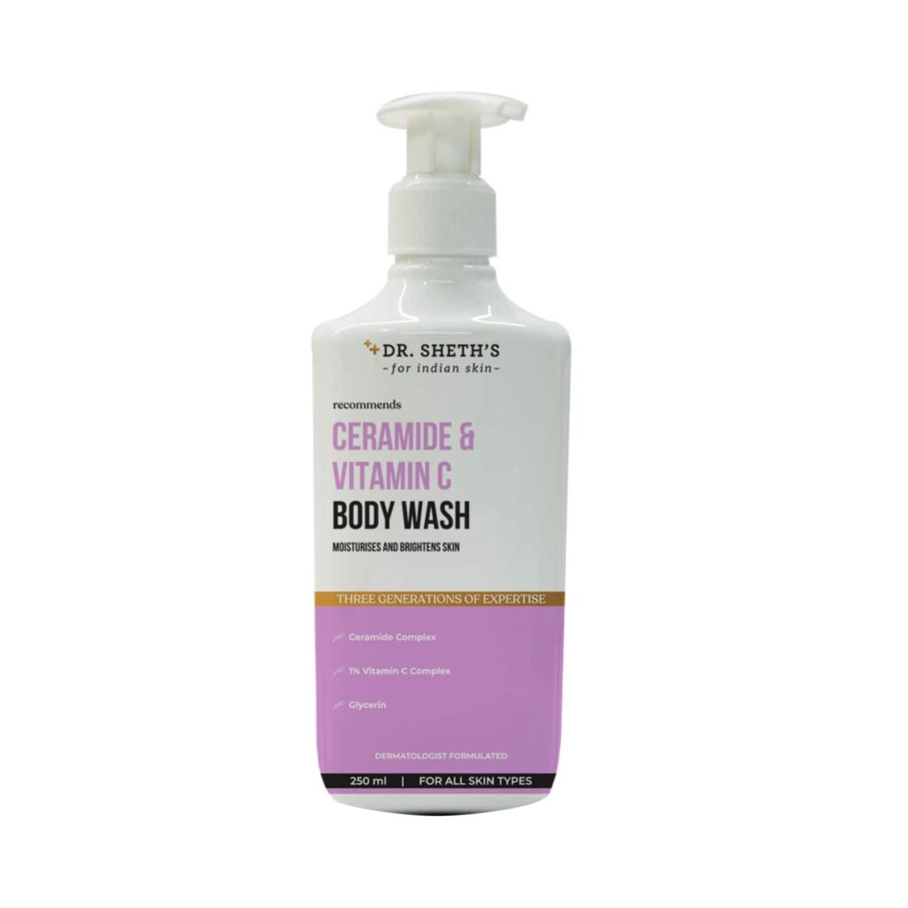 Dr. Sheth's Ceramide & Vitamin C Body Wash (250ml) - Dr. Sheth's