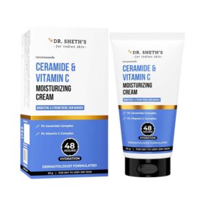 Dr. Sheth's Ceramide & Vitamin C Moisturizing Cream (50 g) - Dr. Sheth's