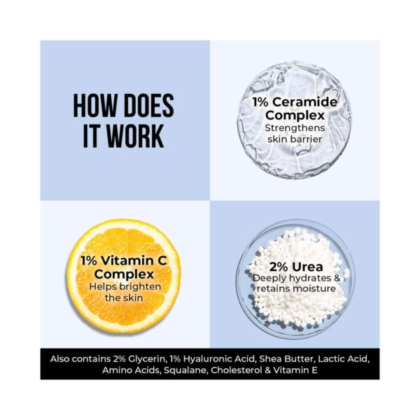 Dr. Sheth's Ceramide & Vitamin C Moisturizing Cream (50 g) - Dr. Sheth's