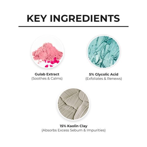 Dr. Sheth's Gulab & Glycolic Acid Face Mask (50g) - Dr. Sheth's
