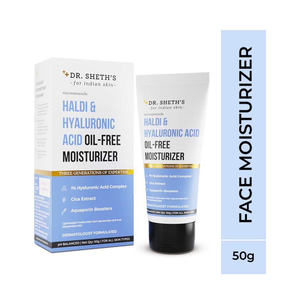 Dr. Sheth's Haldi & Hyaluronic Acid Oil (50g) - Dr. Sheth's
