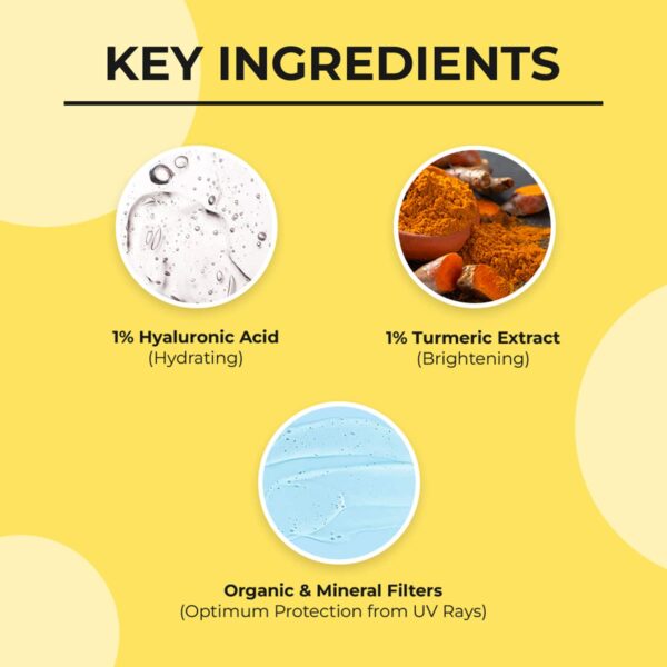 Dr. Sheth's Haldi & Hyaluronic Acid Sunscreen - 50g (pack of 2) Combo - Dr. Sheth's