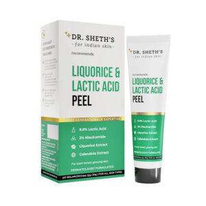 Dr. Sheth's Liquorice & Lactic Acid Peel (30g) - Dr. Sheth's