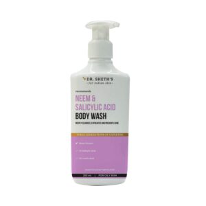 Dr. Sheth's Neem & Salicylic Acid Body Wash (250ml) - Dr. Sheth's