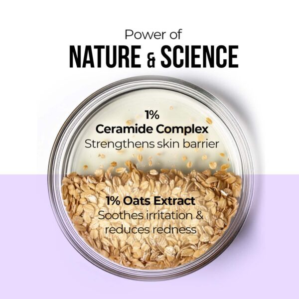 Dr. Sheth's Oat & Ceramide Sensitive Skin Sunscreen SPF 50+ PA++++ (50 g) - Dr. Sheth's