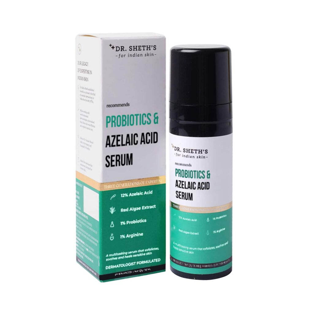 Dr. Sheth's Probiotics & Azelaic Acid Serum (30ml) - Dr. Sheth's