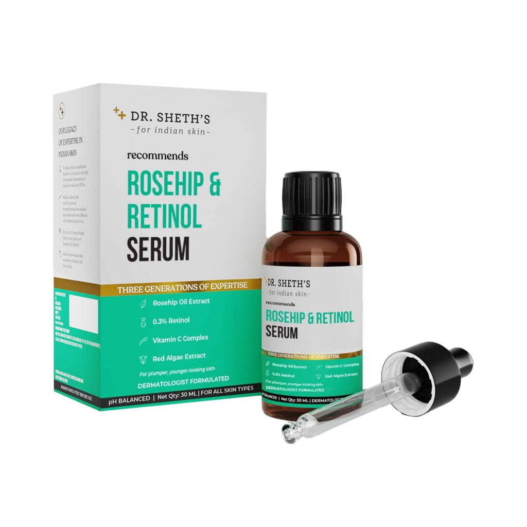 Dr. Sheth's Rosehip & Retinol Serum (30ml) - Dr. Sheth's