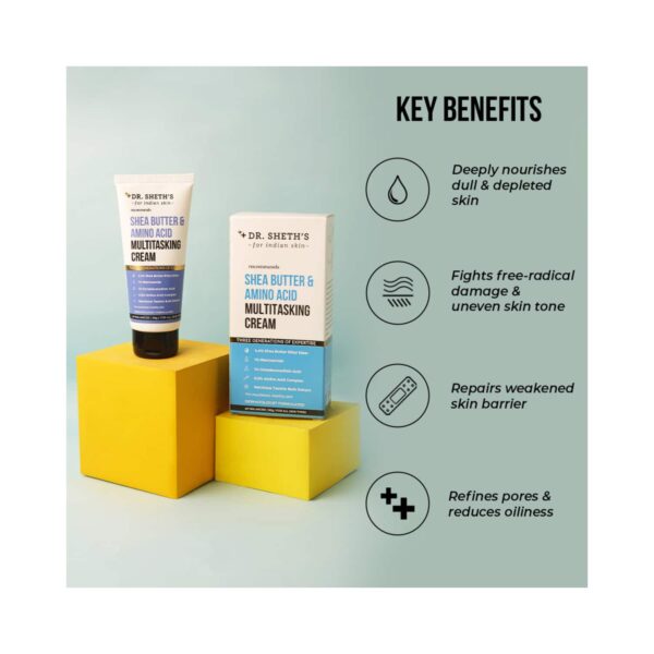 Dr. Sheth's Shea Butter & Amino Acid Multi-Tasking Cream (50g) - Dr. Sheth's