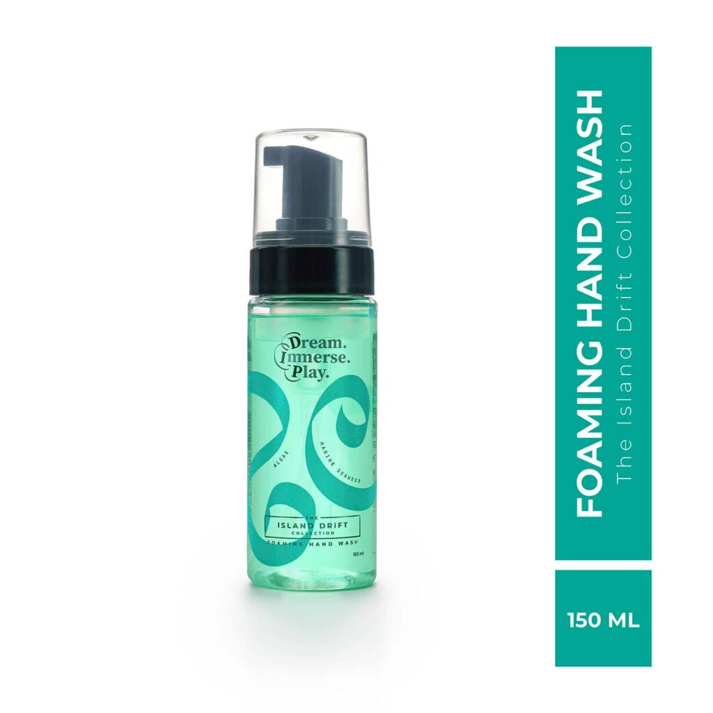 Dream. Immerse. Play. Foaming Hand Wash The Island Drift Collection (150 ml) - Dream. Immerse. Play.