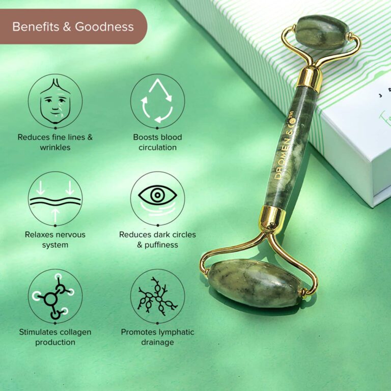 DROMEN & CO Jade Facial Roller - DROMEN & CO