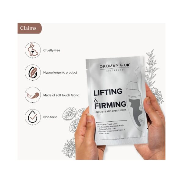 DROMEN & CO Lifting & Firming Undereye and Cheek Strips (3Pcs) - DROMEN & CO