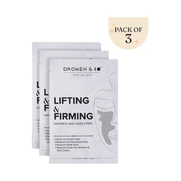 DROMEN & CO Lifting & Firming Undereye and Cheek Strips (3Pcs) - DROMEN & CO