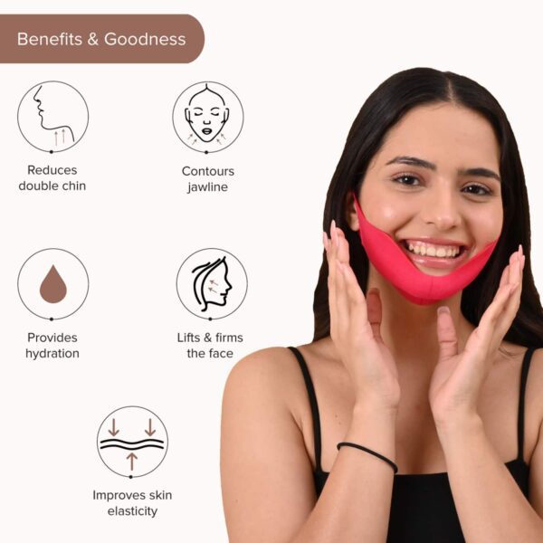 DROMEN & CO No More Double Chin Lift Mask - DROMEN & CO