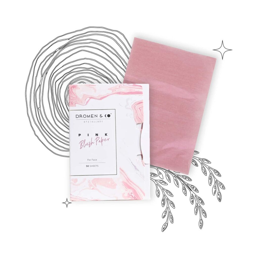 DROMEN & CO Pink Blush Paper - (50 Sheets) - DROMEN & CO