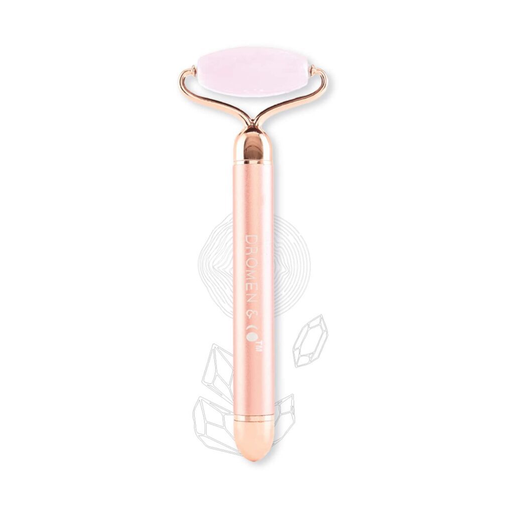 DROMEN & CO Rose Quartz Electric Roller - DROMEN & CO