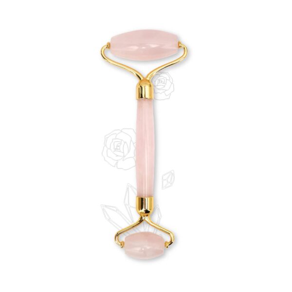 DROMEN & CO Rose Quartz Facial Roller - DROMEN & CO