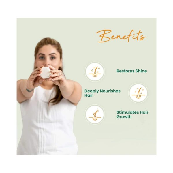 Earth Rhythm 100% Virgin Coconut Oil Shampoo Bar (80g) - Earth Rhythm