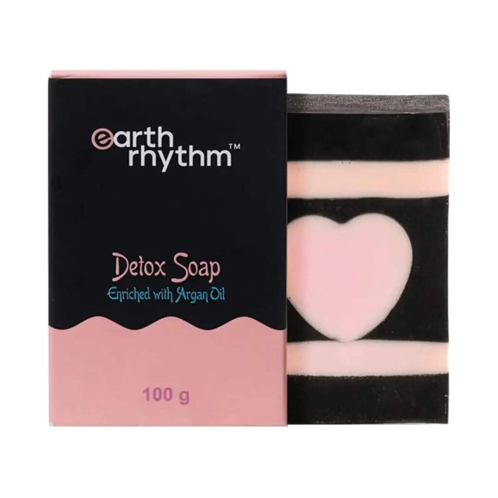 Earth Rhythm Detox Soap With Argan Oil (100g) - Earth Rhythm