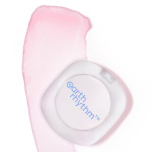 Earth Rhythm Glass Tint pH Activated Lip & Cheek Tint, Highly Blendable, Non greasy With Goodness of Vitamin E & Jojoba Oil - 5gm