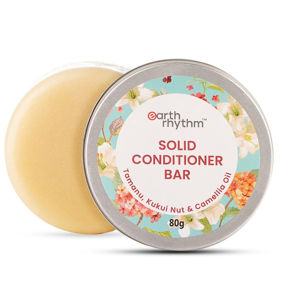 Earth Rhythm Organic Hair Conditioner for Frizz, Dryness, Splitends | Hydrates & Adds Shine & Volume| Contains Tamanu oil & Shea Butter| Men & Women | Sulphate and Paraben Free...