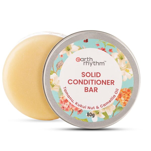 Earth Rhythm Organic Hair Conditioner for Frizz, Dryness, Splitends | Hydrates & Adds Shine & Volume| Contains Tamanu oil & Shea Butter| Men & Women | Sulphate and Paraben Free...