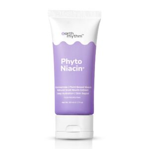 Earth Rhythm Phyto Niacin Skin Repair Moisturizer With Niacinamide for Long Lasting Hydration | Repairs Damaged Skin, Fades Acne Scars for Dry & Normal Skin - 50ml