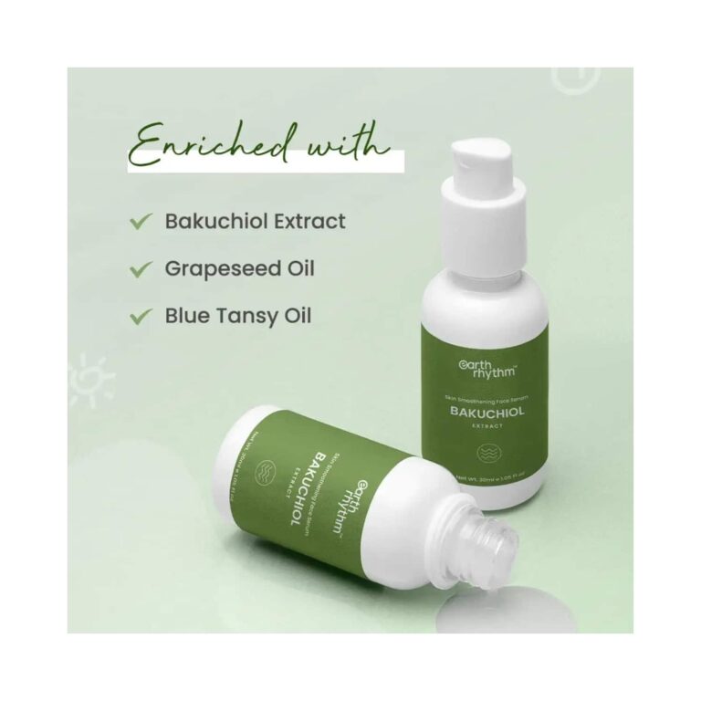 Earth Rhythm Skin Smoothening Bakuchiol Extract Serum - ( 30ml) - Earth Rhythm